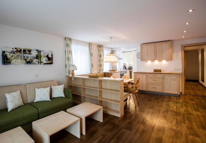 Ferienwohnung für 5 Personen, mit Balkon und Garten in Gargellen