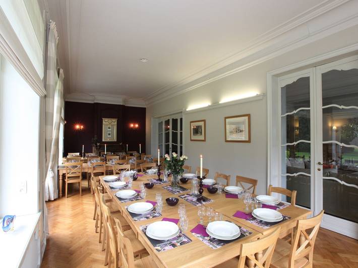 Ferienhaus für 40 Personen, mit Terrasse und Pool sowie Garten und Sauna in Belgien - 3