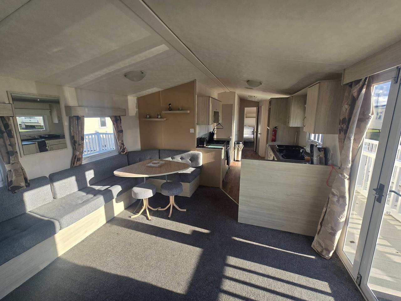 Patricia Caravan Sleeps 6 with Balcony in Rhyl, Denbighshire