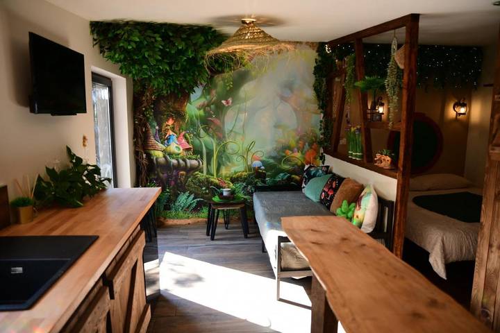 Chambre d’hôte pour 2 personnes, avec Balcon et Terrasse ainsi que Jardin et Vue