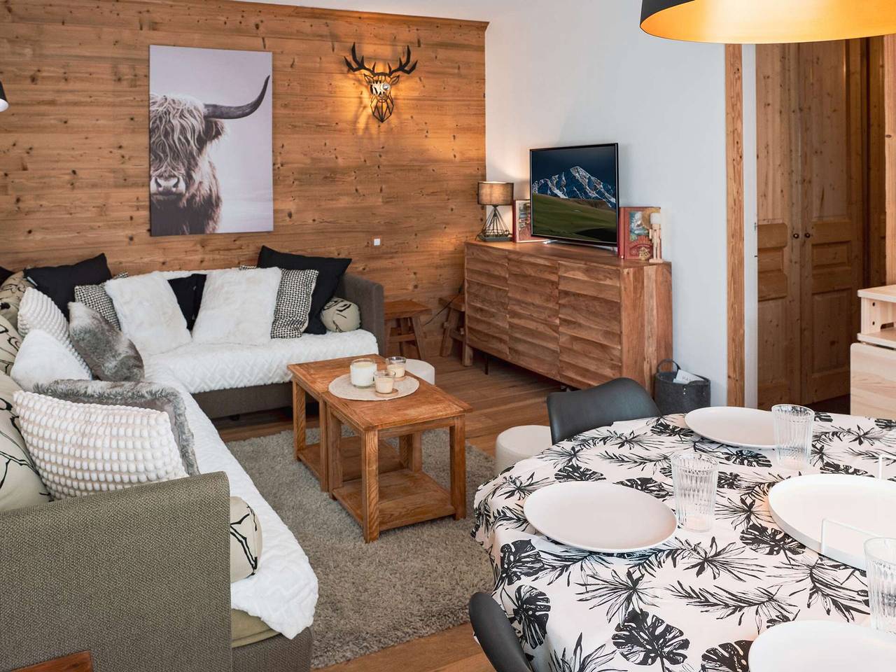 Hel lejlighed, Modern comfort in Val Thorens – 5 people, ski-in/ski-out, quiet area in Val Thorens, Massif de la Vanoise