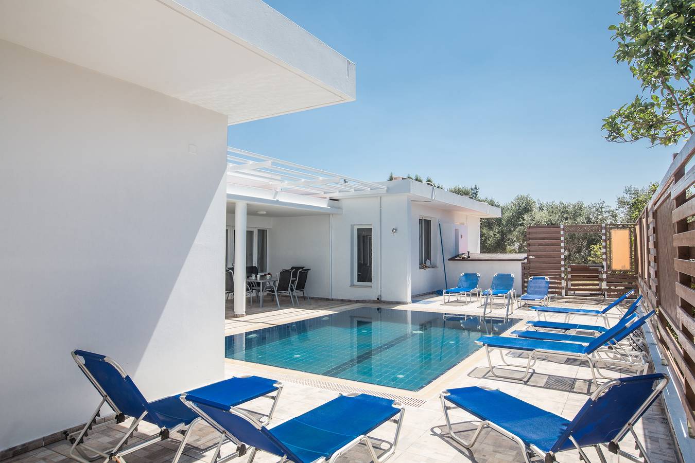 Villa voor 8 personen met tuin in Ayia Napa, Zuid Cyprus