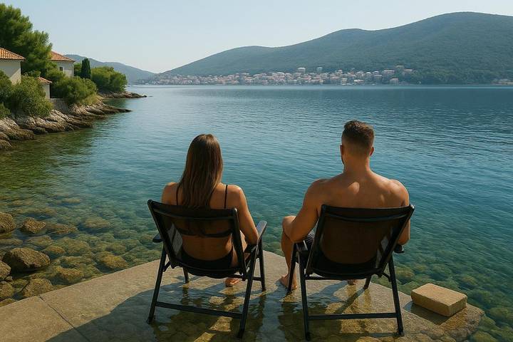 Villa voor 6 personen, met tuin en uitzicht, kindvriendelijk in Samos