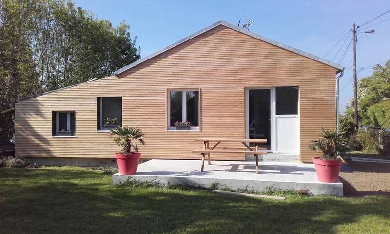 Ferienhaus für 6 Personen, mit Terrasse und Garten in Port-en-Bessin-Huppain