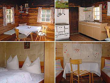 Berghütte für 6 Personen, mit Garten und Balkon, kinderfreundlich in Österreich - 3