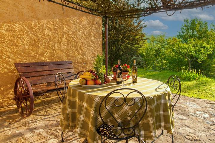 Villa für 9 Personen mit Terrasse in Cortona, Arezzo Provinz