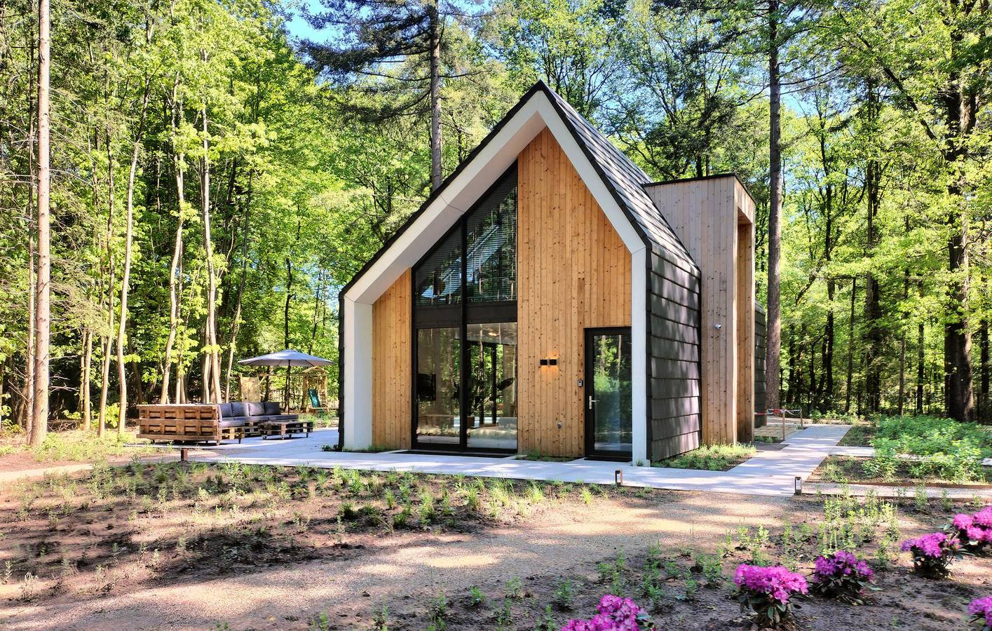 Ferienhaus für 10 Personen mit Terrasse in Hoge Veluwe