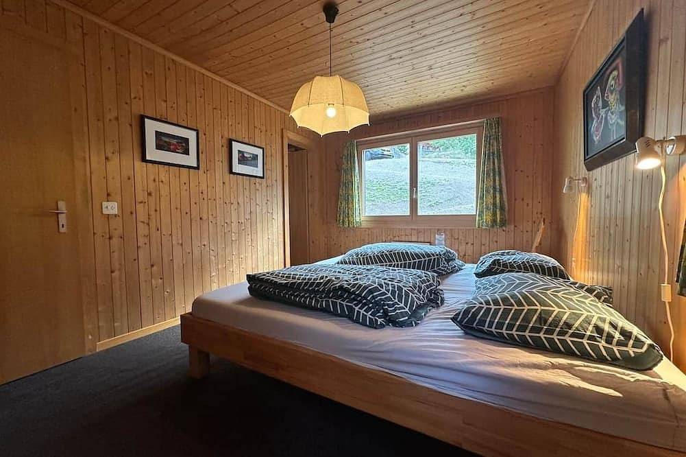Schweizer Chalet - Wohnung im Obergeschoss in Grengiols, Aletsch Arena
