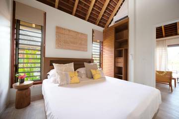 Lodge pour 3 personnes, avec jardin et piscine dans Polynésie française