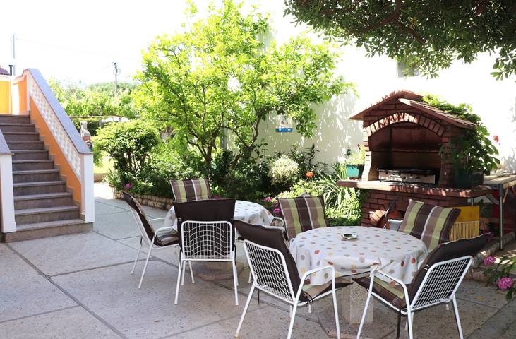 Ferienhaus mit Meerblick für 3 Personen, mit Meerblick und Garten sowie Terrasse in Barbat na Rabu - 4