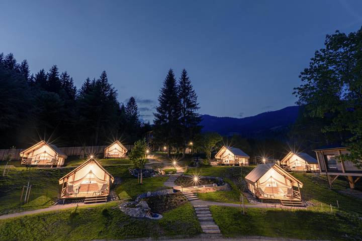 Ferienhaus für 4 Personen, mit Terrasse in Naturarena Kärnten