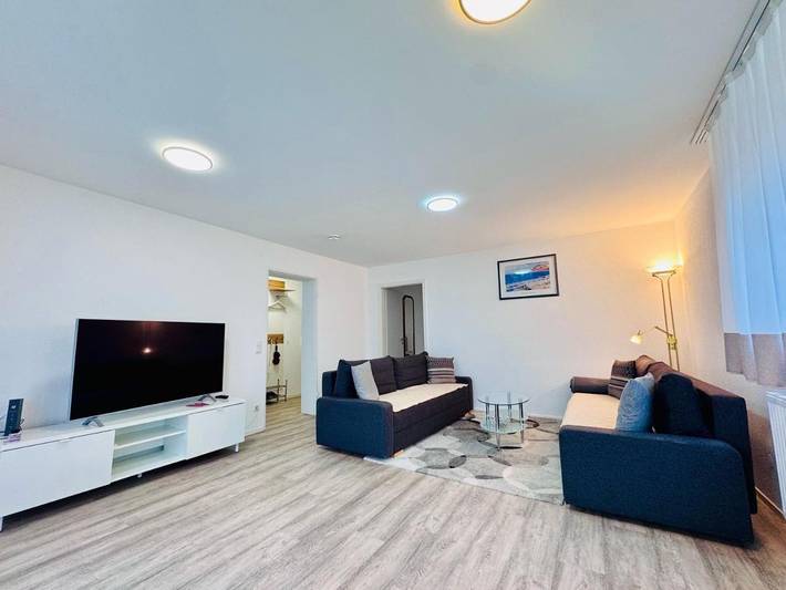 Appartement de vacances pour 5 personnes, avec vue et jardin