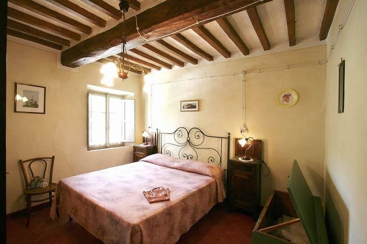 Villa near San Gimignano, with pool, air conditioning, and beautiful views in Montaione, Firenze province