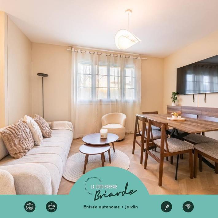Villa pour 8 personnes, avec jardin et vue