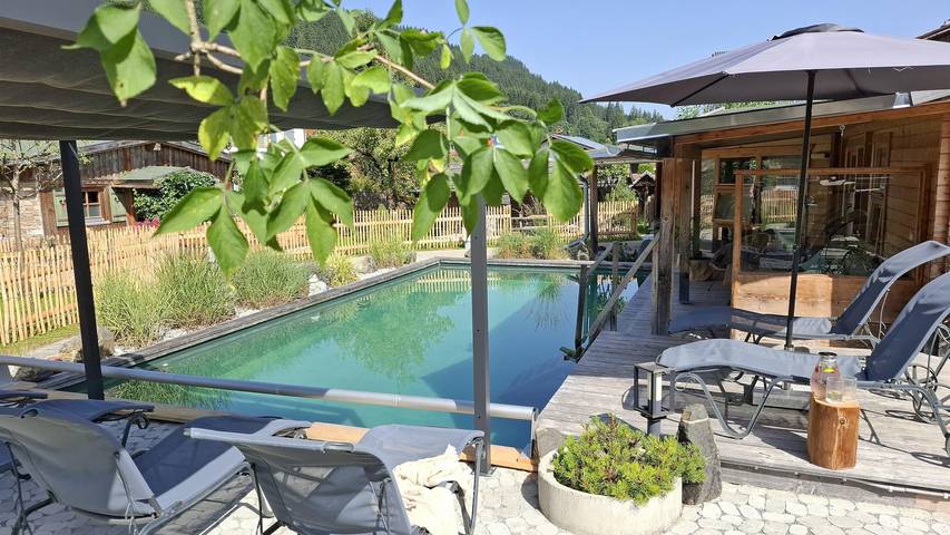 Ferienwohnung für 2 Personen, mit Balkon und Terrasse sowie Garten und Sauna in Königswinkel - 3