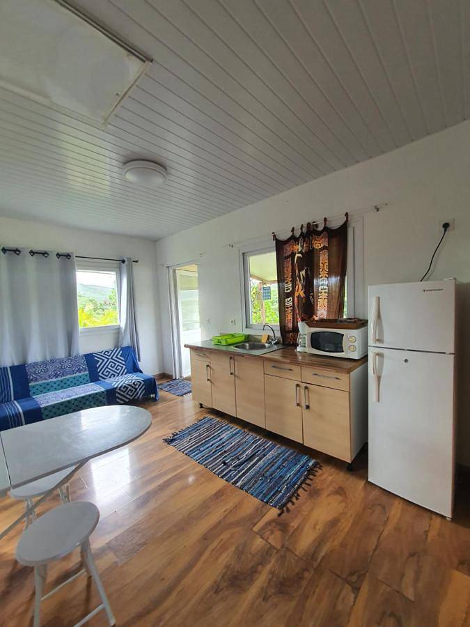 Chalet pour 5 personnes, avec balcon ainsi que vue et jardin