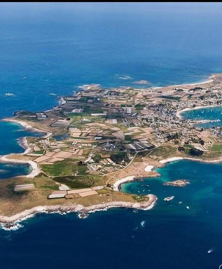 Maison de vacances pour 8 personnes, avec Terrasse et Vue à Île de Batz