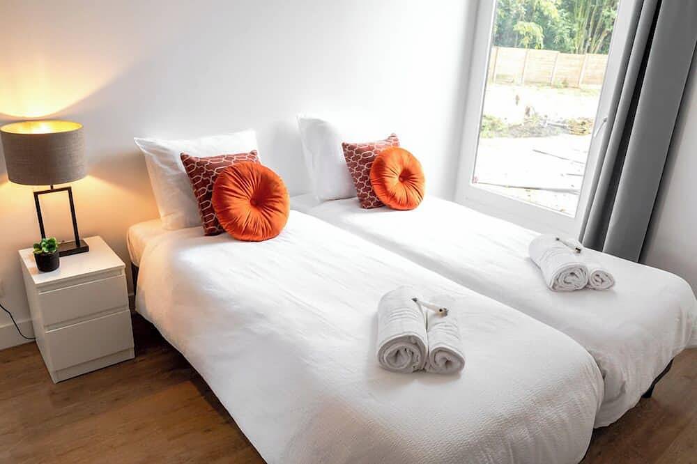Ganze Wohnung, 1 Schlafzimmer: Das Apartment verfügt über zwei luxuriös ausgestattete Schlafzimmer. in Tilburg, Nordbrabant