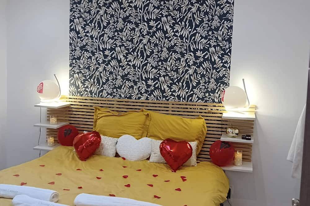 Maison Avec un Élégant Jacuzzi Bluetooth Music Lit King Size Mémoire de Forme in Louvres, Valle del Oise