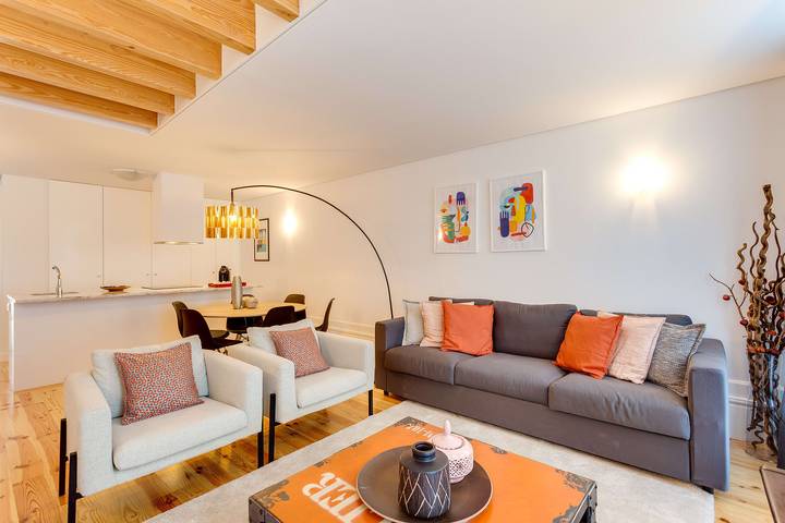 Appartement de vacances pour 6 personnes, avec jardin à Porto