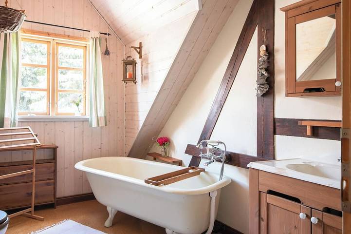 Ferienhaus 4 Personen mit unverbautem Oderblick! Privatsauna + großem Garten. in Lebus, Märkische Schweiz-Oderland
