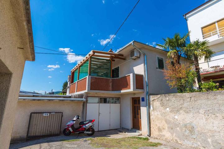 Ferienhaus mit Klimaanlage und Balkon in Crni molo, Crikvenica