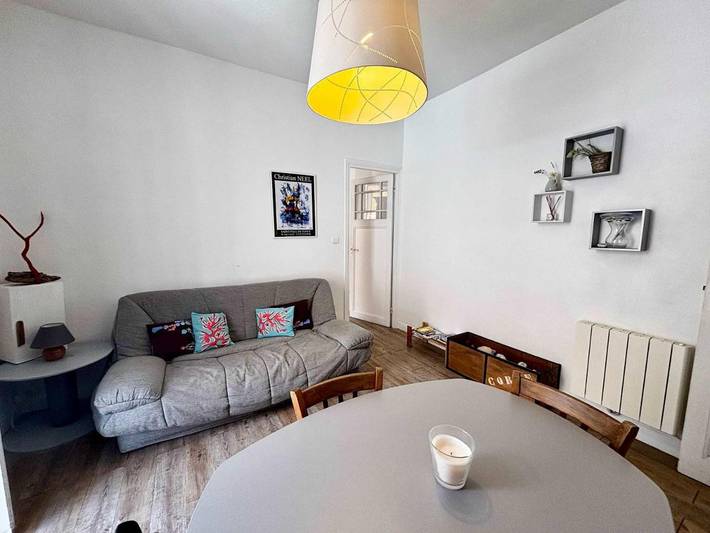 Gîte pour 4 personnes, avec terrasse dans Plage Trottel