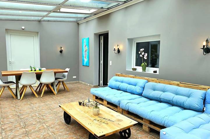 Ferienwohnung für 5 Personen, mit Garten in Selk