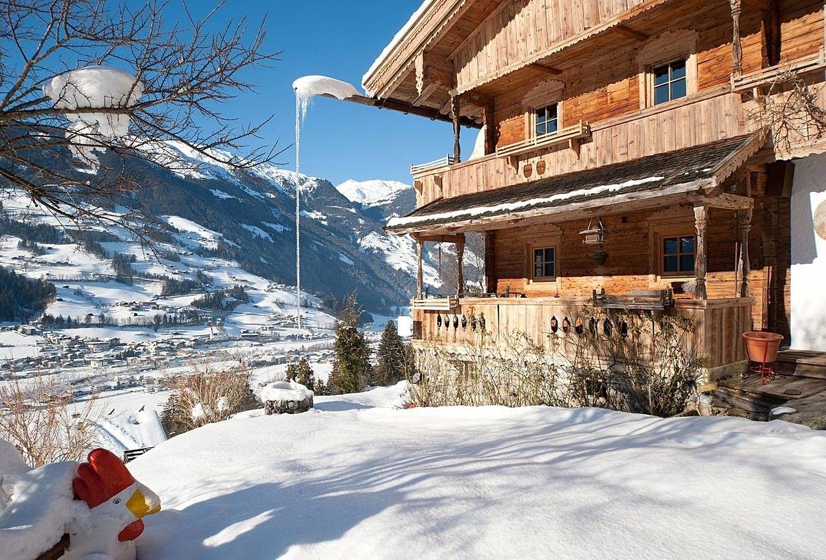 Bergchalet Klausner Enzian in Ramsau im Zillertal, Zillertaler Alpen
