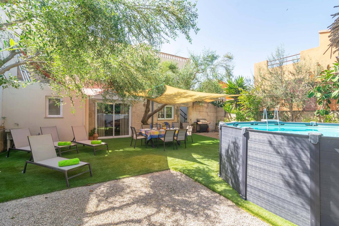 Ca Na Clar - Preciosa casa con piscina privada, vistas al mar y Wifi gratis. in Es Trenc, Campos