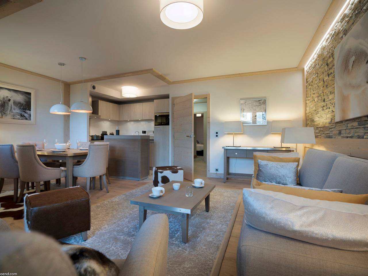 Appartement entier, Appartement moderne à Courchevel 1550 avec box électrique et wifi in Saint-Bon-Tarentaise, Massif de la Vanoise