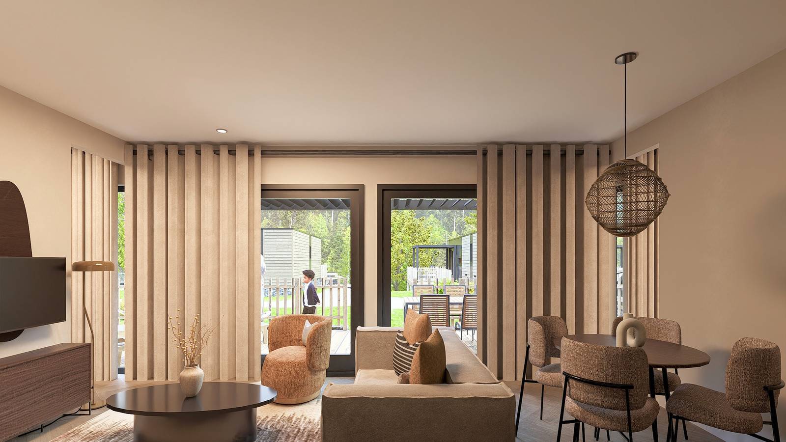 Resort Walsdorf — Panorama Lodge with hot tub | 4 persons in Luxembourg