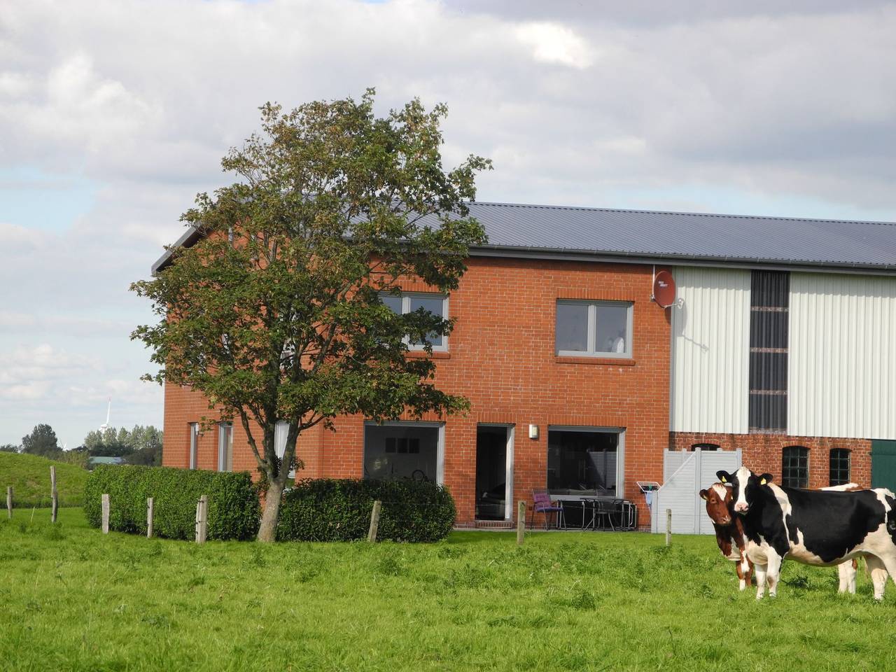Geräumiges Ferienhaus mit Garten und Weitblick in Oesterdeichstrich, Dithmarschen