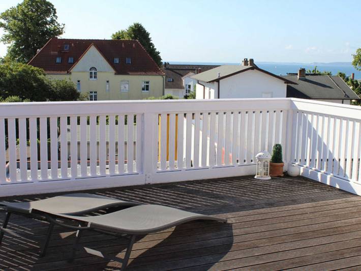 Ferienwohnung für 4 Personen, mit Terrasse und Seeblick sowie Ausblick in Sassnitz - 4