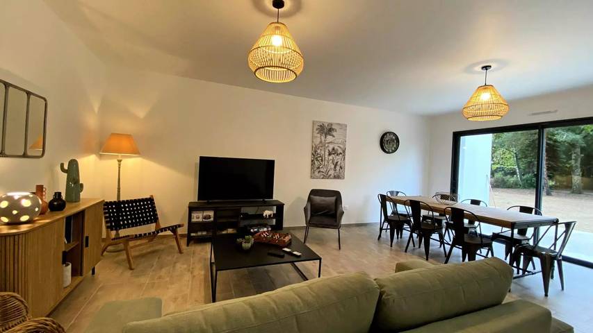 Gîte pour 6 personnes, avec jardin