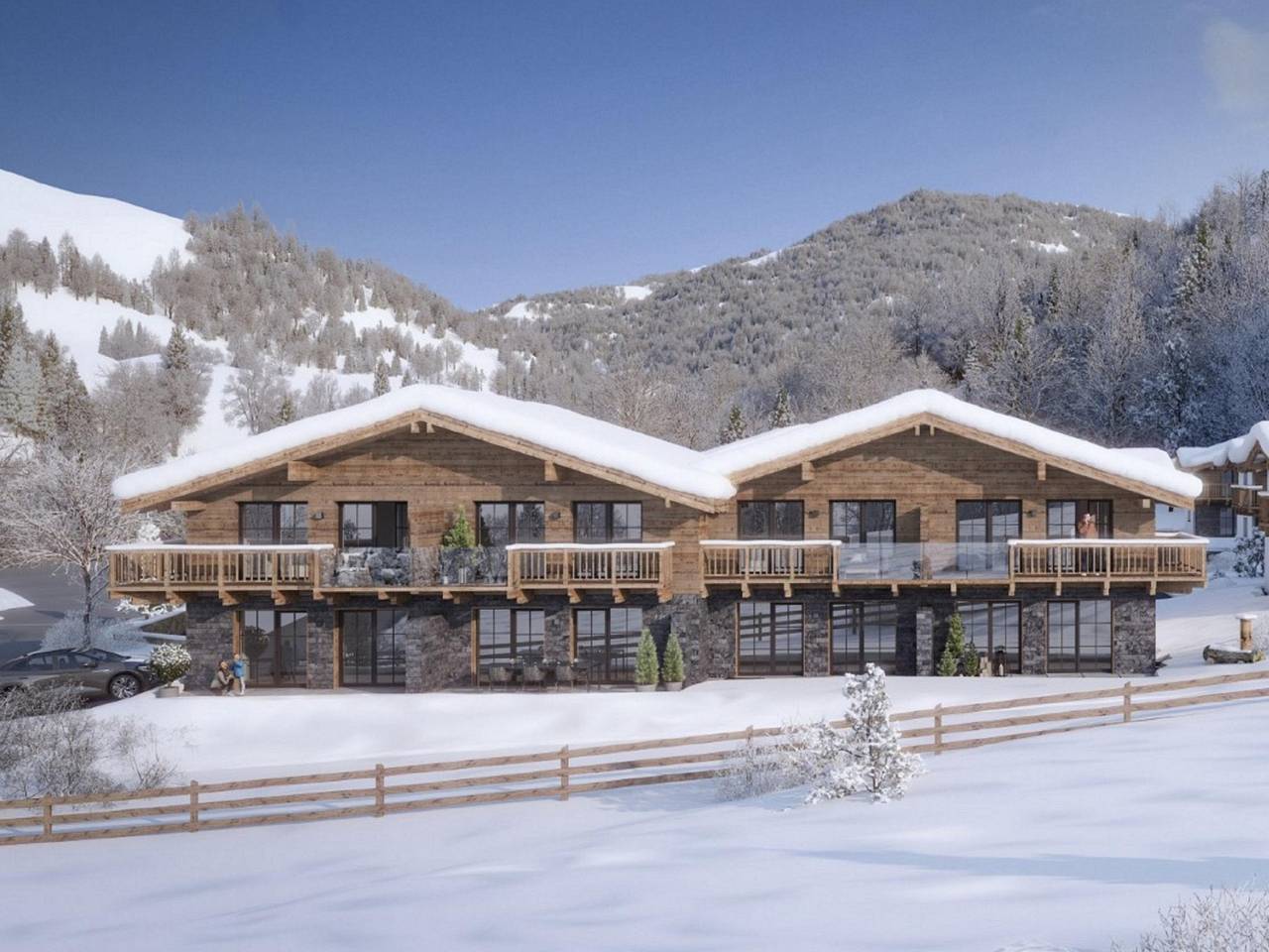 Luxus Chalet mit privater Sauna bei Flachau in Eben im Pongau, Tennengau
