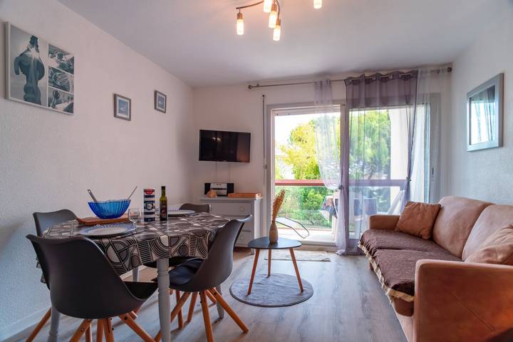 Appartement de vacances pour 4 personnes, avec balcon, animaux acceptés