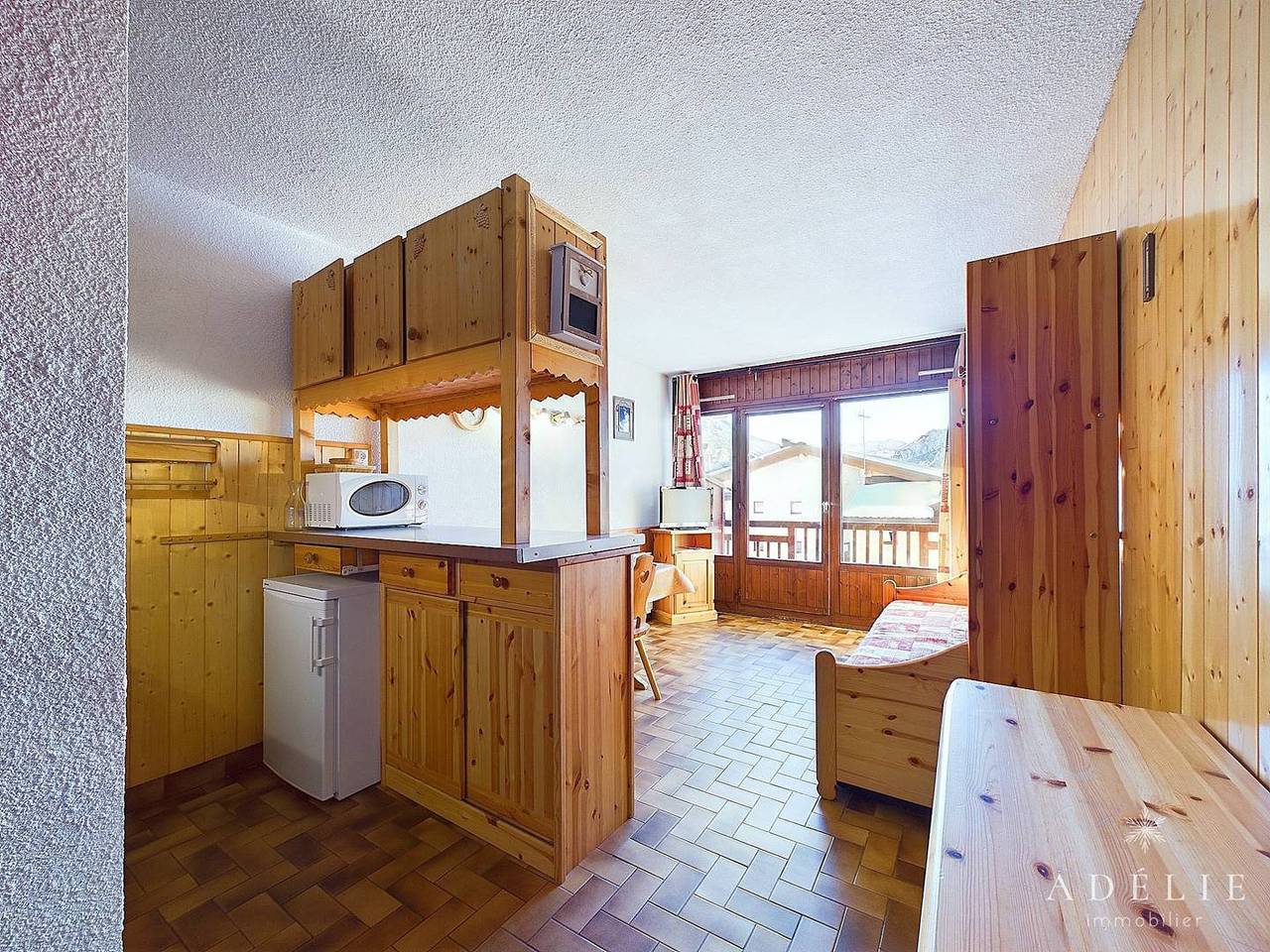 Appartement de vacances entier, Studio au pied des pistes in La Rosière, Montvalezan