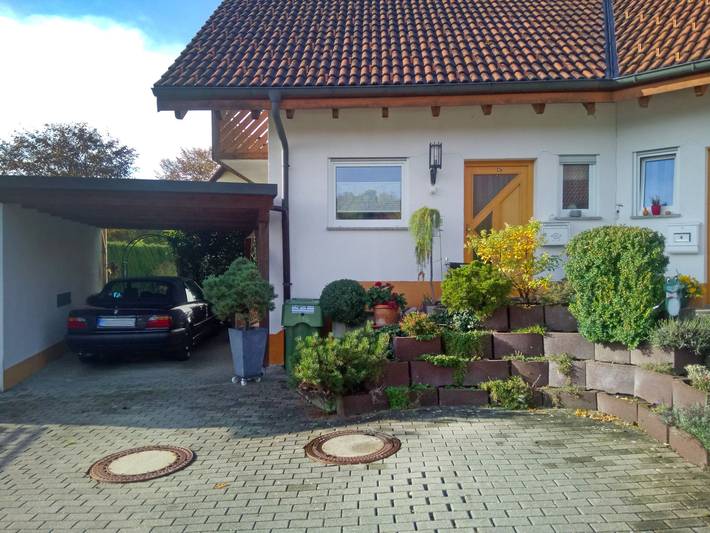 Vakantiewoning voor 2 personen, met Terras en Tuin in Donaueschingen