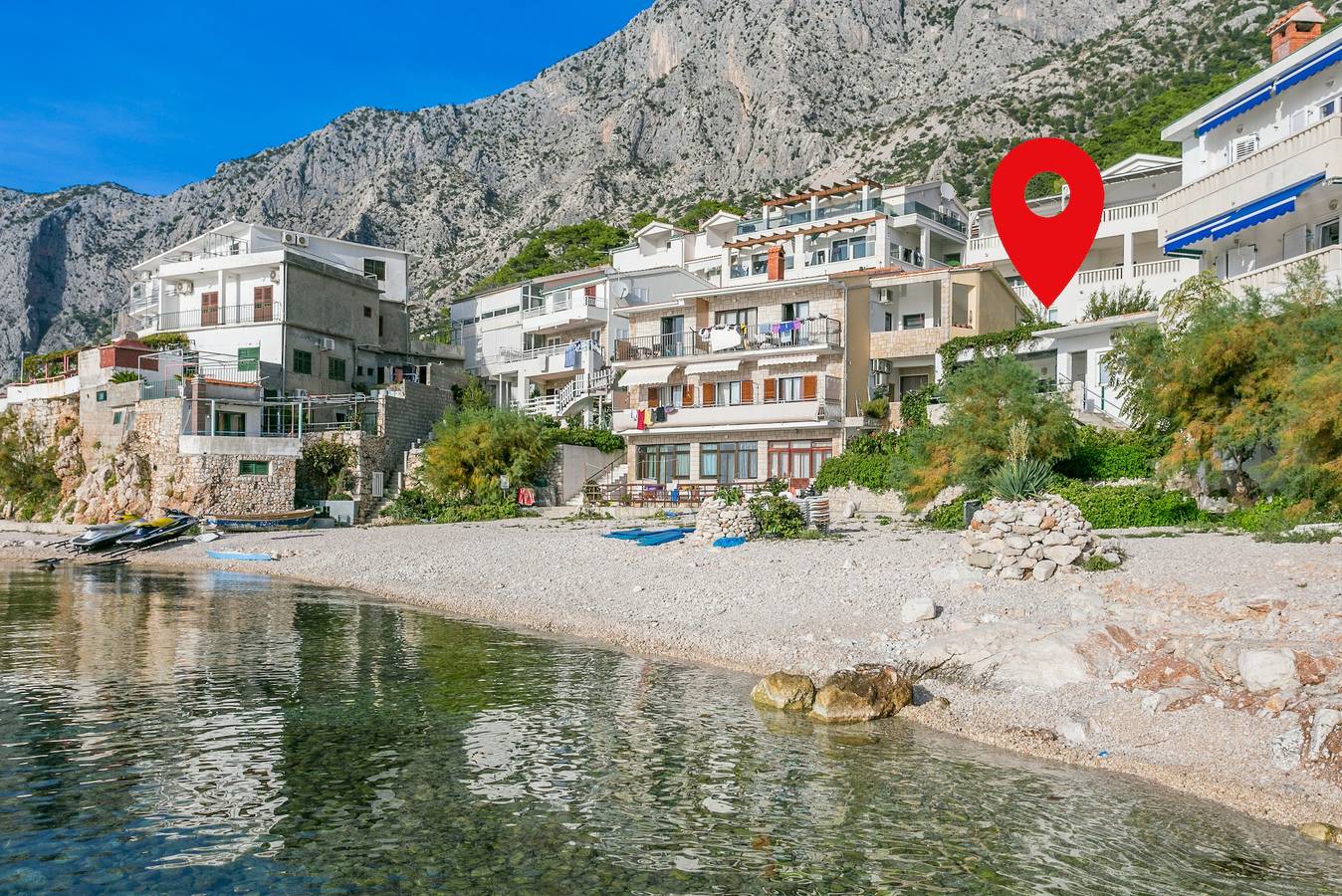 Appartement entier, Apartments by the sea Drašnice, Makarska - 14129 in Drašnice, Makarska riviera