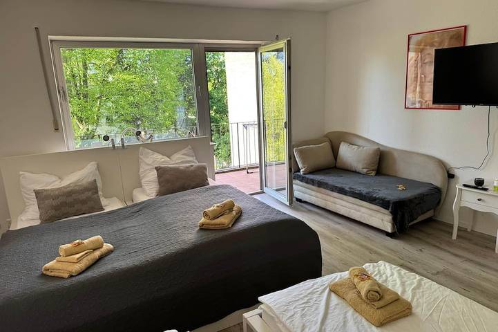 Ferienhaus für 4 Personen, mit Balkon - 1