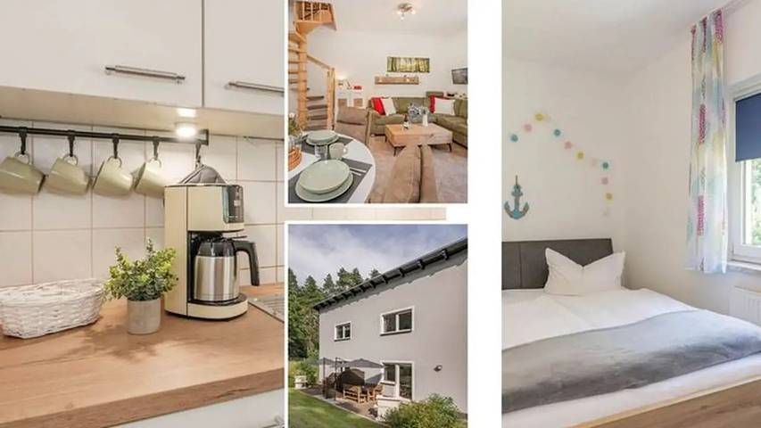 Appartement de vacances pour 4 personnes, avec sauna ainsi que terrasse et jardin - 1