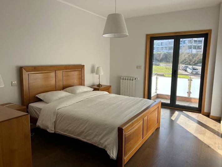 Apartamento de férias para 4 pessoas, com vista e jardim e ainda varanda em Bragança