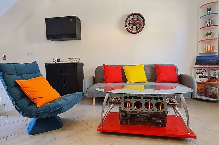 Gîte pour 4 personnes, avec Jardin