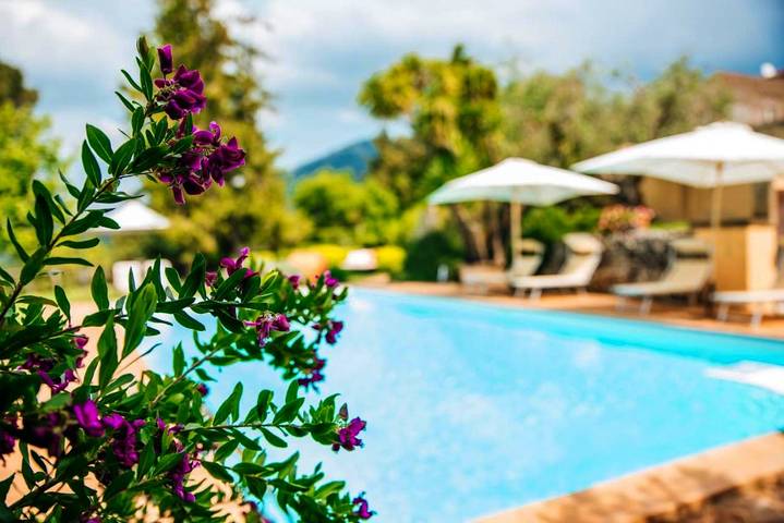 Location de vacances pour 2 personnes, avec jardin ainsi que piscine et vue, animaux acceptés à Cori - 3