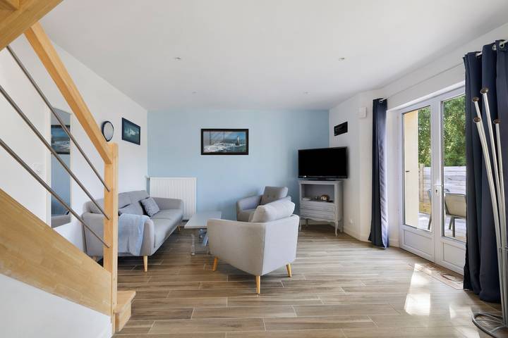 Gîte Cap avec terrasse proche plages in Telgruc-sur-Mer, Région de Châteaulin