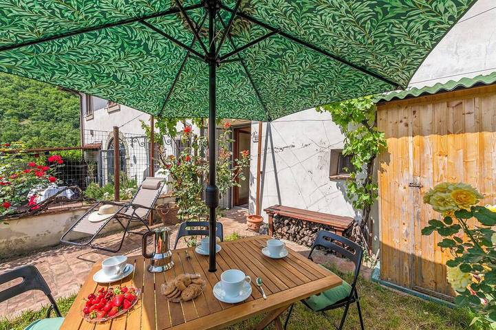 Ferienhaus für 5 Personen, mit Terrasse und Garten