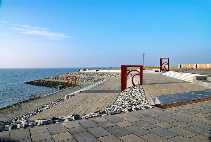Ganze Wohnung, "Ferienwohnung Languste" im Herzen Büsums mit Balkon, Zentrum und Strandnah in Hafen Büsum, Büsum