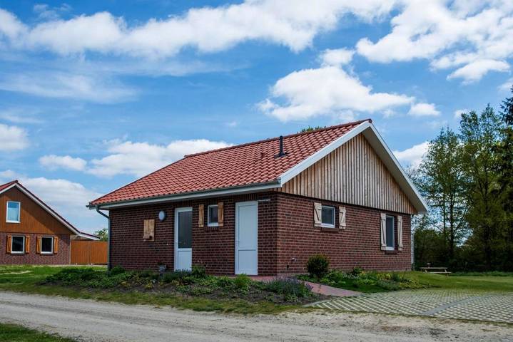 Ferienhaus für 6 Personen, mit Terrasse und Garten sowie Ausblick