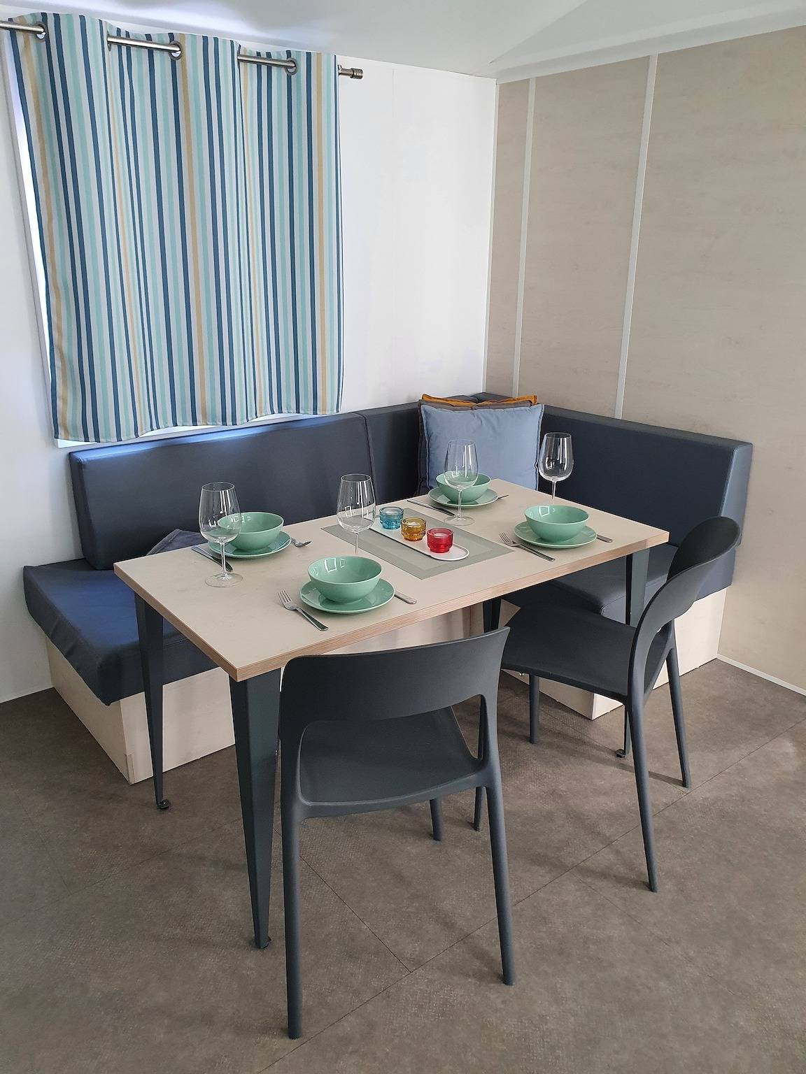 Campingland Ostsee - Mobilheim 77/Steinküste in Bliesdorf Strand, Schashagen